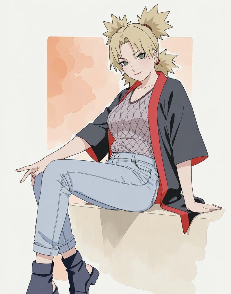 Ảnh Temari phong cách anime cá tính đẹp mắt