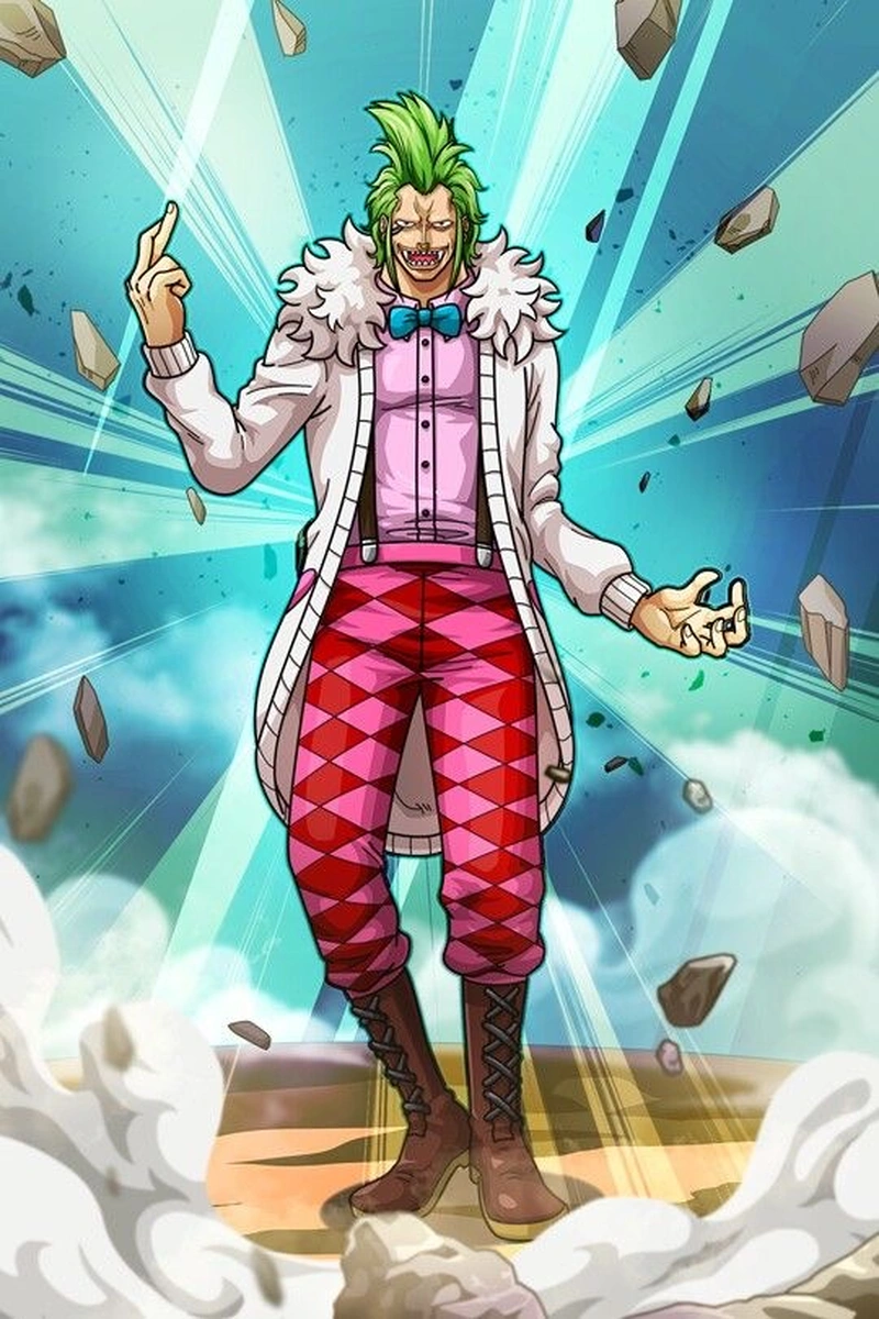 Ảnh anime Bartolomeo chiến đấu cực chất trong One Piece