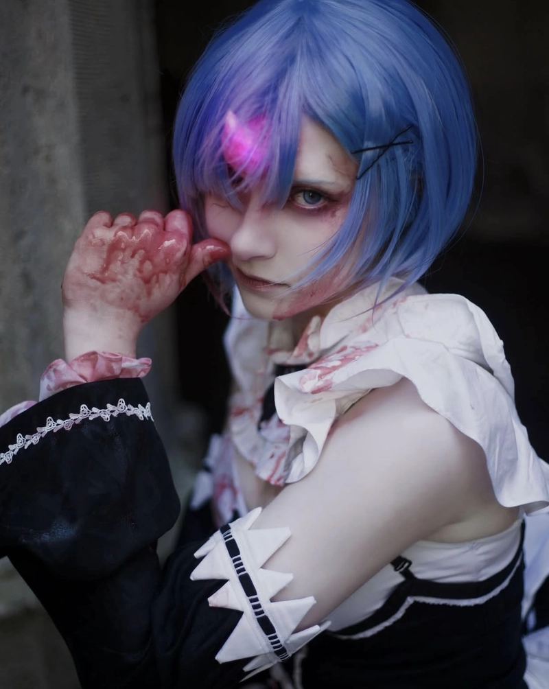Ảnh cosplay Rem được nhiều fan anime tìm kiếm hiện nay