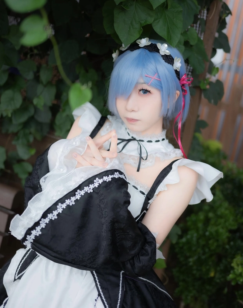 Ảnh cosplay Rem ngọt ngào đáng yêu