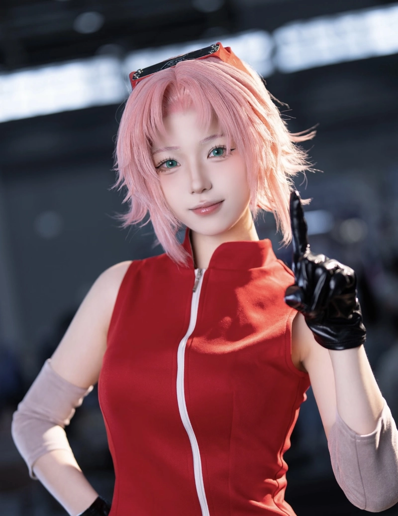 Ảnh cosplay Sakura Haruno được nhiều fan Naruto tìm kiếm
