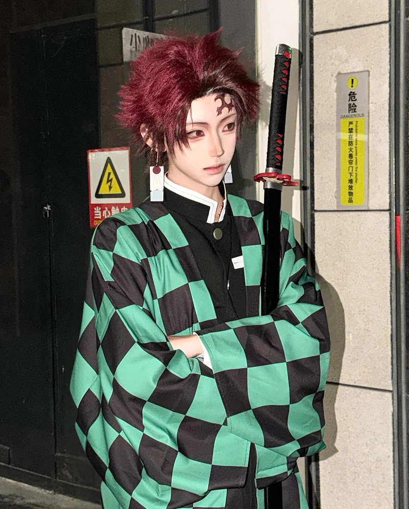 Ảnh cosplay Tanjiro fan Thanh Gươm Diệt Quỷ thích