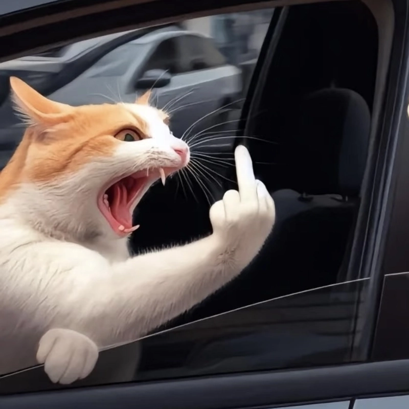 Ảnh meme fuck you cùng biểu cảm tức tối