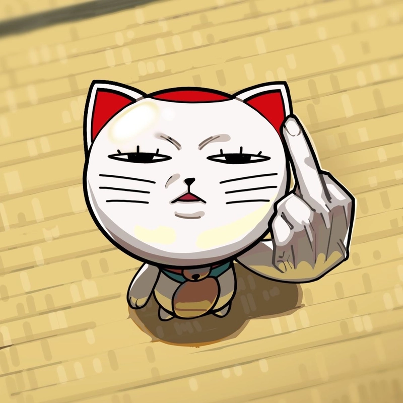 Ảnh meme fuck you cùng thái độ khó chịu rõ ràng
