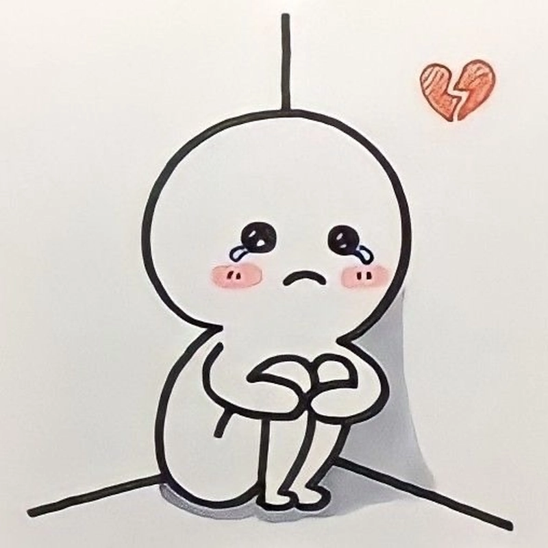 Ảnh meme tủi thân mang nét cảm xúc chân thật