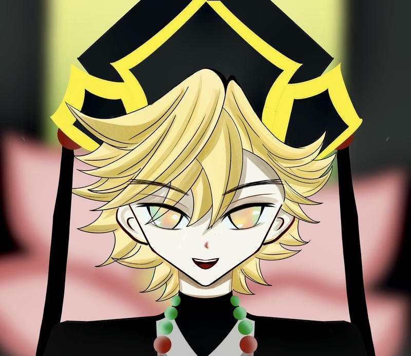Anime Douma với thần thái phản diện đặc trưng