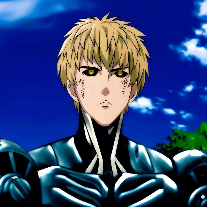 Anime Genos tạo hình lạnh lùng cuốn hút