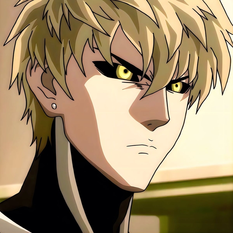 Anime Genos với vẻ ngoài đầy khí chất