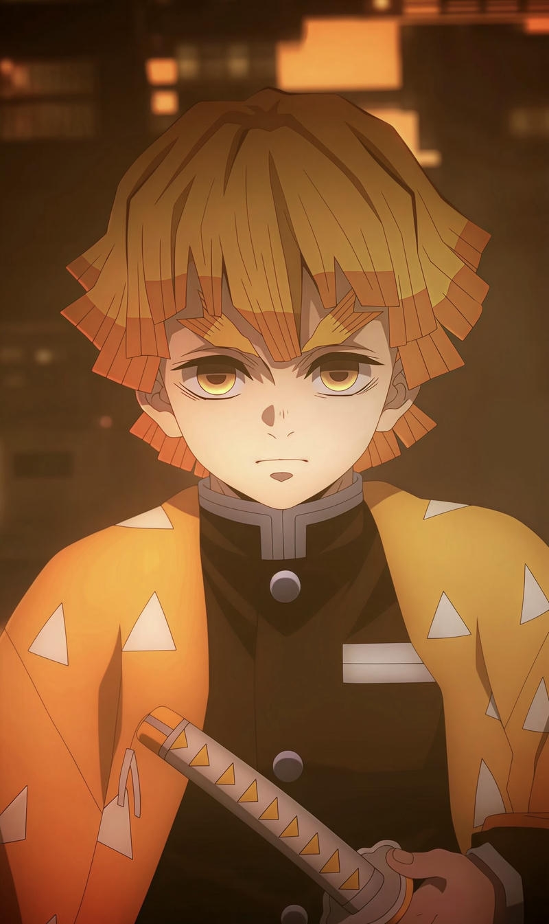 Anime Zenitsu thể hiện phong cách nhân vật độc đáo
