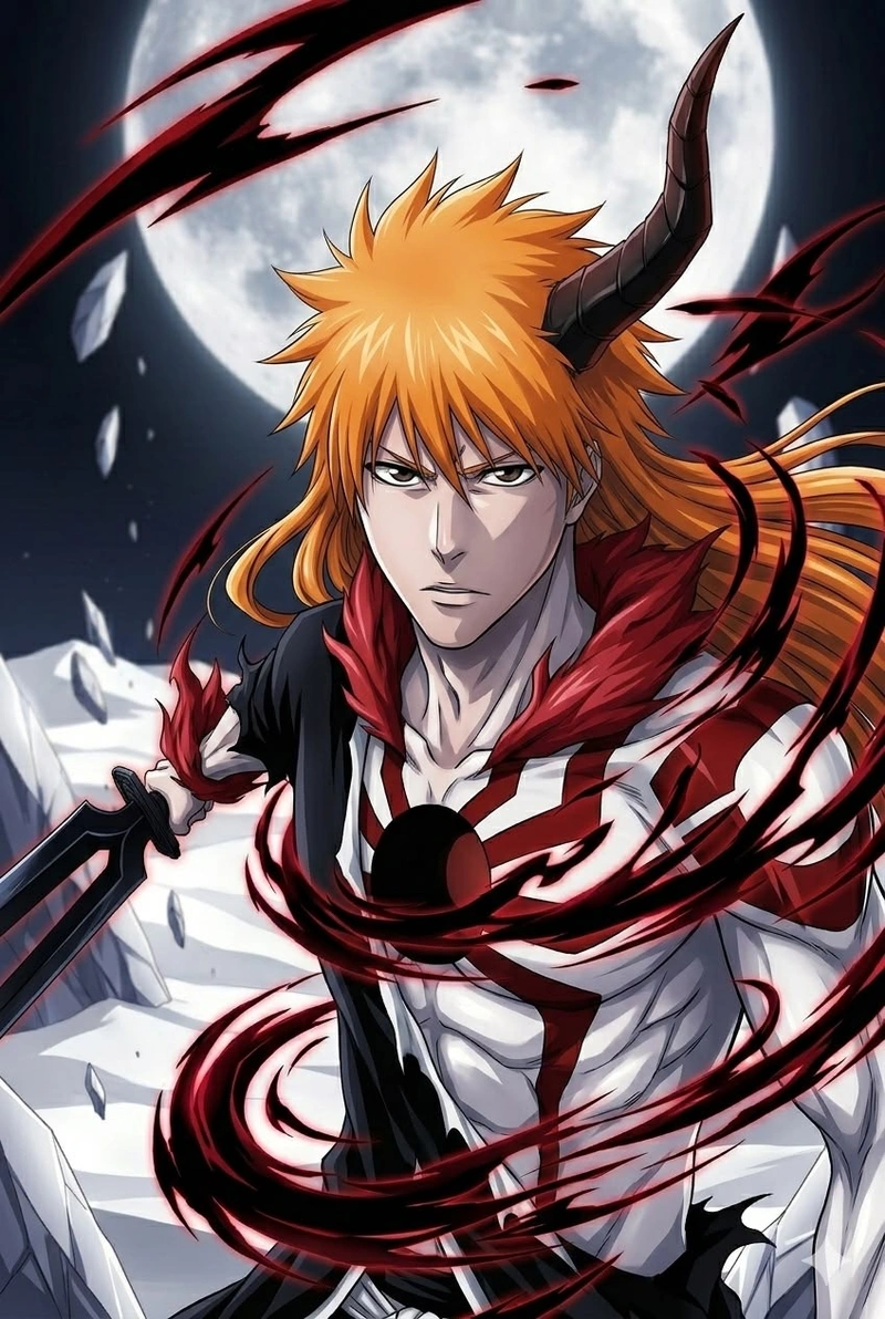 Bức ảnh Kurosaki Ichigo với dáng đứng đầy tự tin