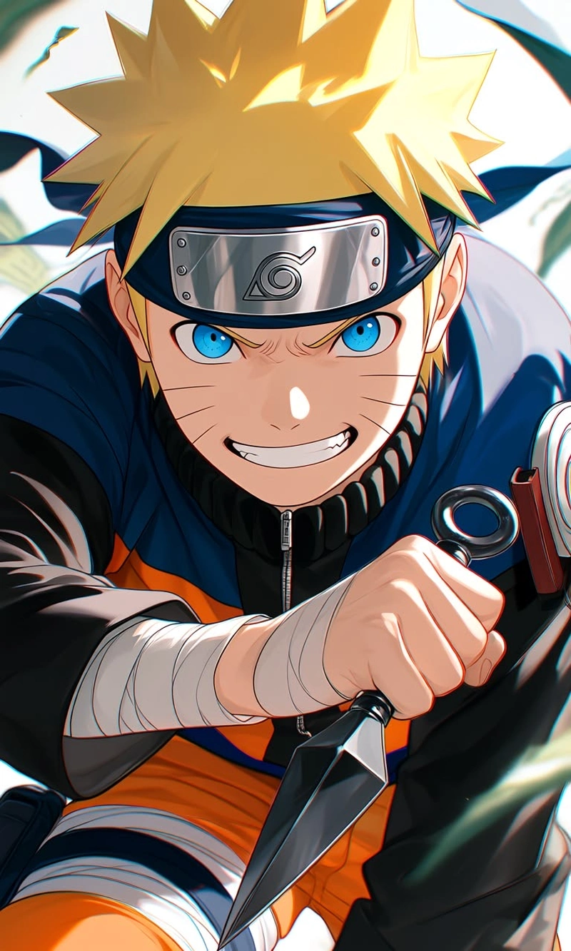 Bức ảnh Naruto ngầu cùng vẻ ngoài đầy năng lượng