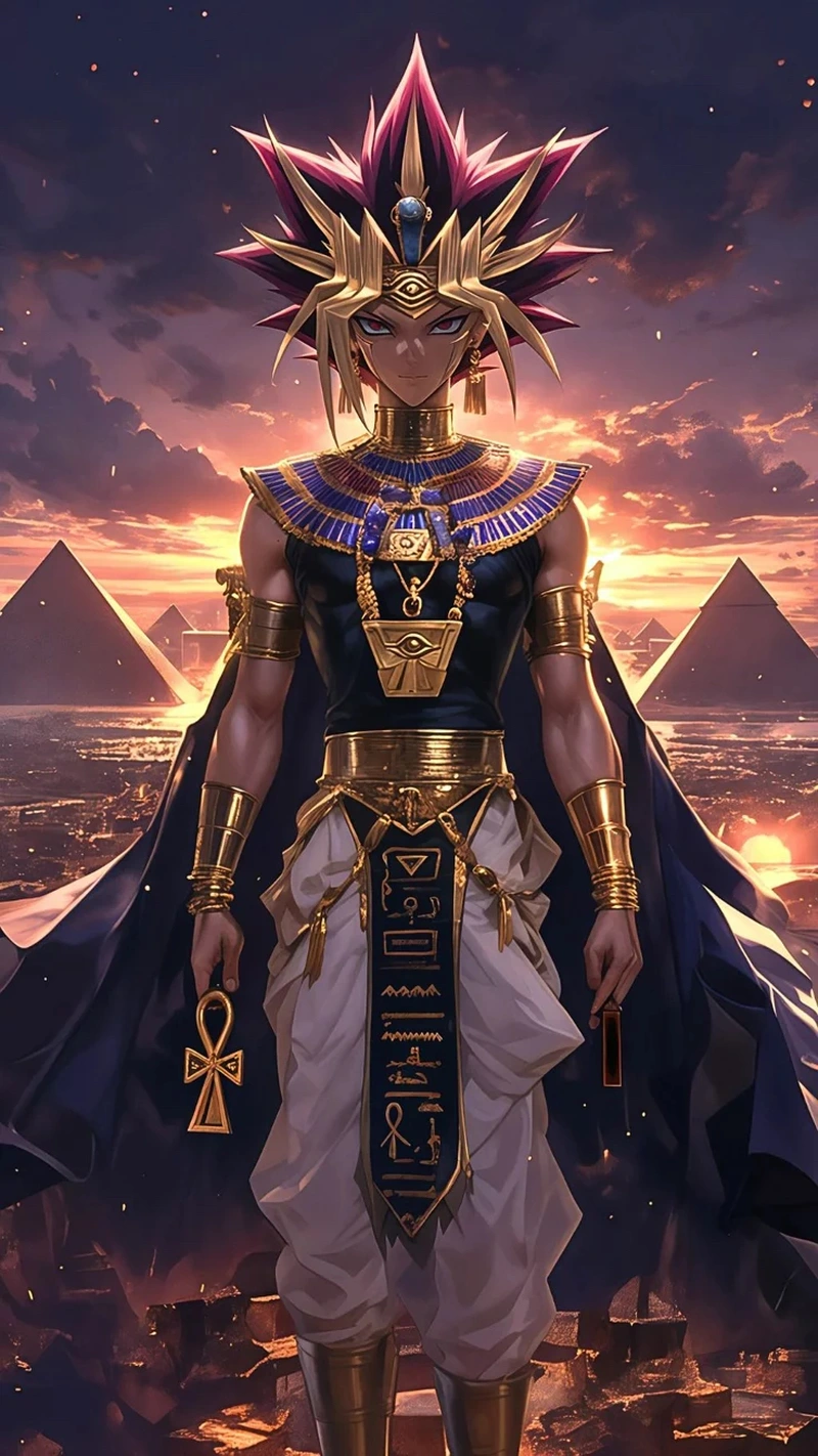 Bức ảnh Yugioh tái hiện bàn cờ đấu quái thú ma thuật
