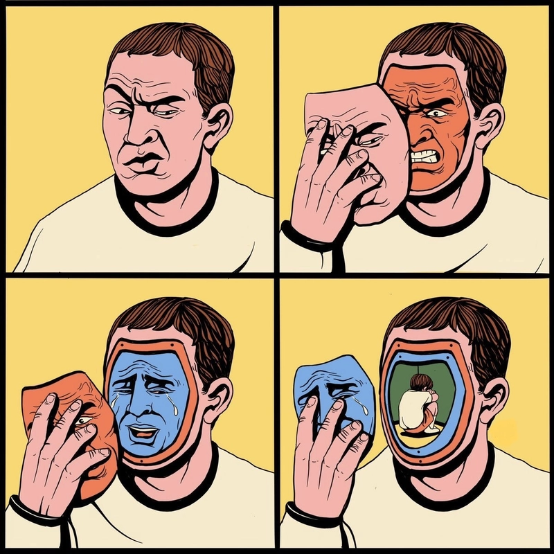 Bức ảnh meme thất vọng cùng tâm trạng nặng nề kéo dài