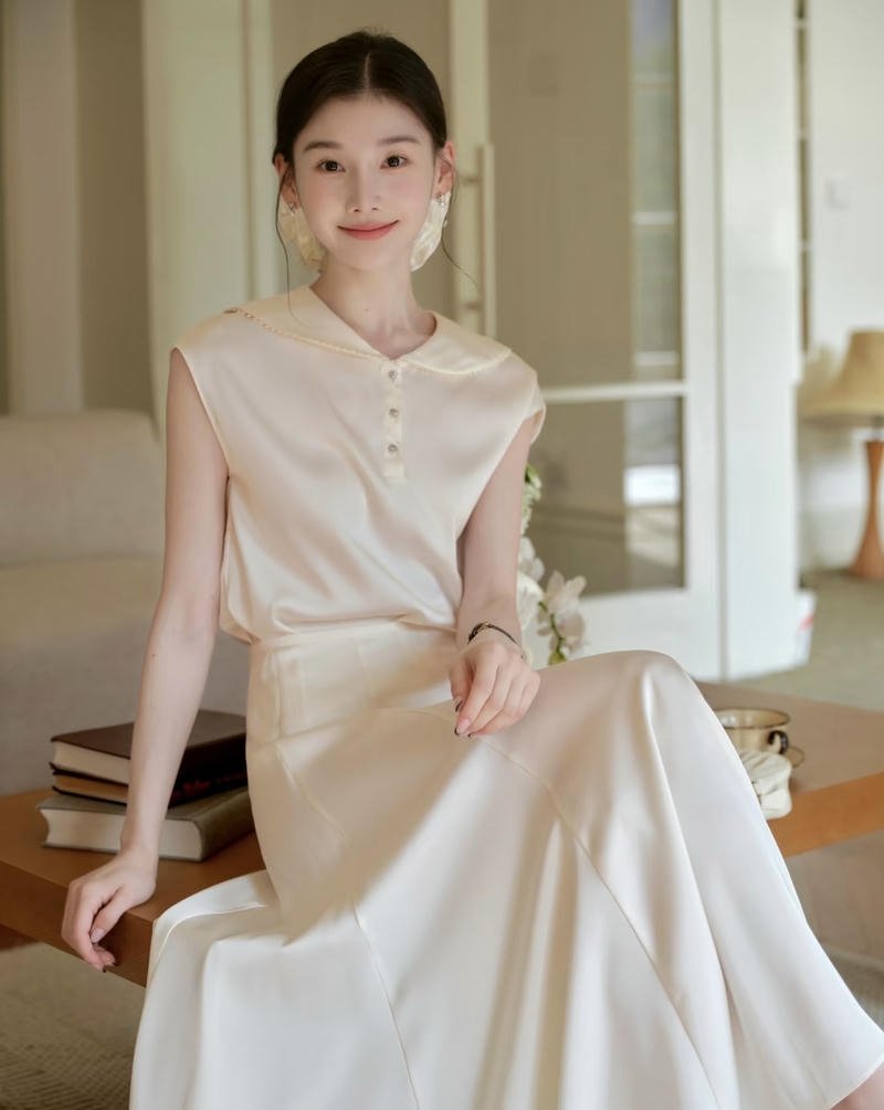 Bức gái xinh 9x thể hiện vẻ ngoài tự nhiên