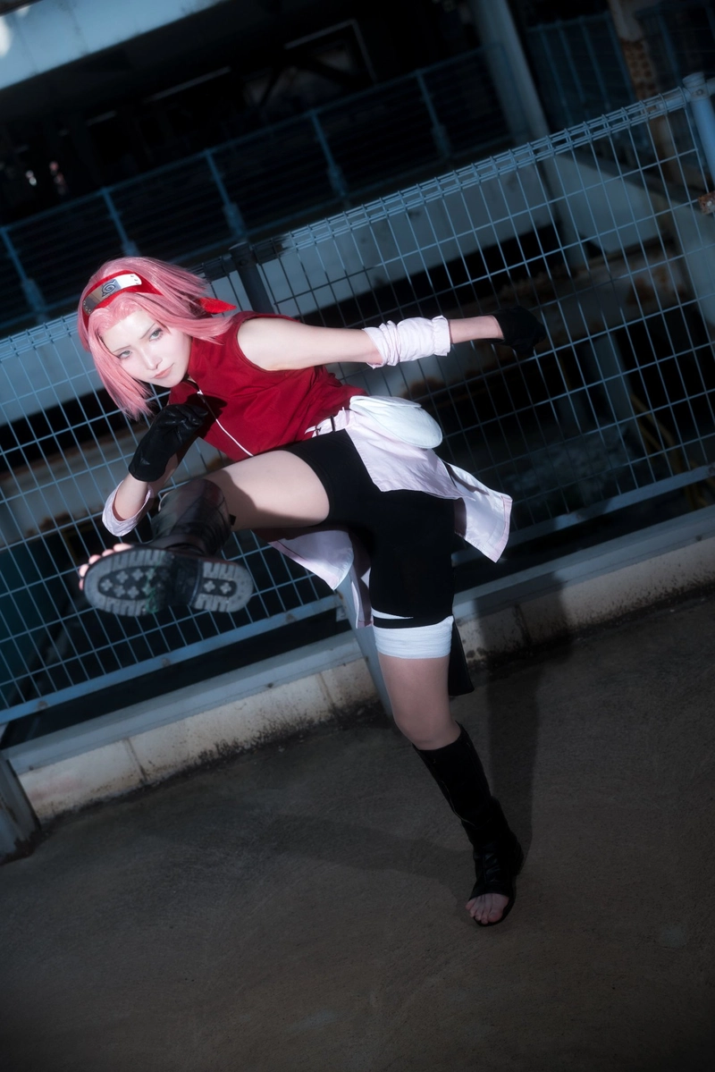 Cosplay Sakura Haruno được nhiều fan anime yêu thích hiện nay