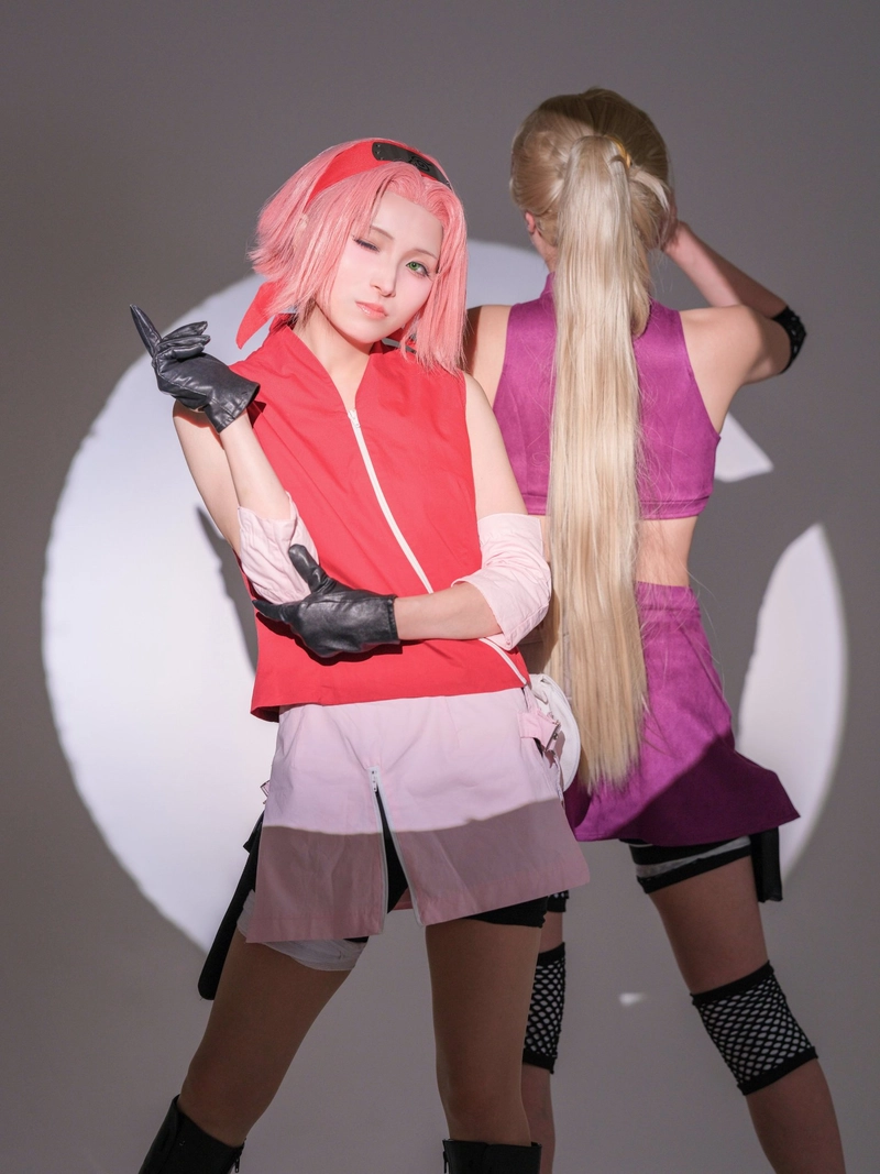Cosplay Sakura Haruno gây chú ý với visual nổi bật đặc trưng