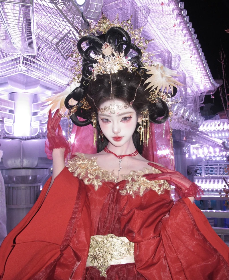 Gái đẹp cosplay cổ trang mang khí chất nhẹ nhàng