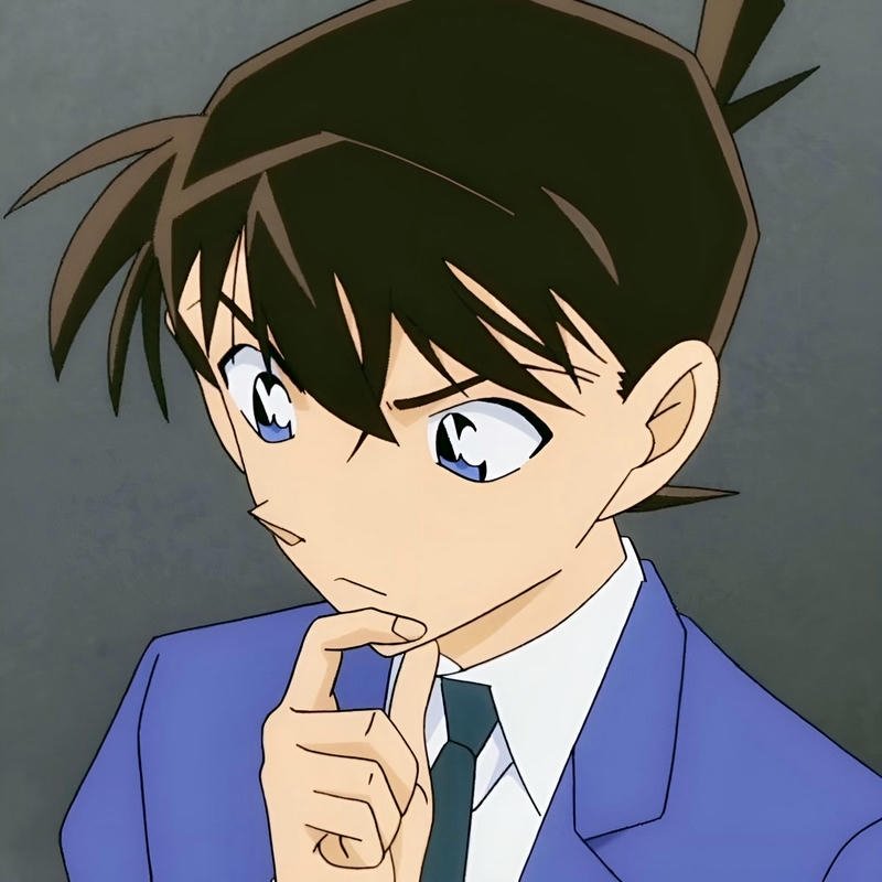 Góc chụp Kudo Shinichi anime tạo chiều sâu hình ảnh rõ