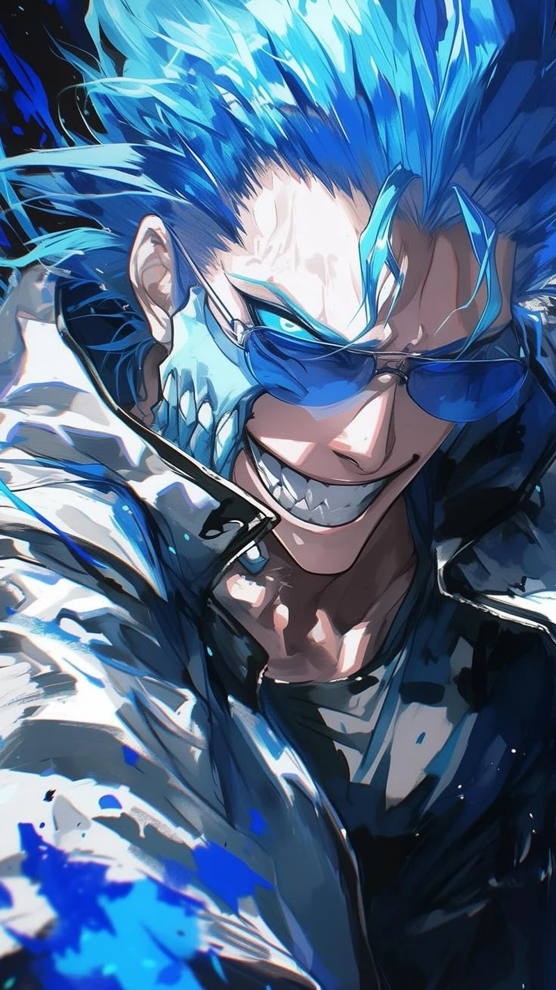 Góc nghiêng thần thánh của blue gilly trong loạt ảnh Bleach mới