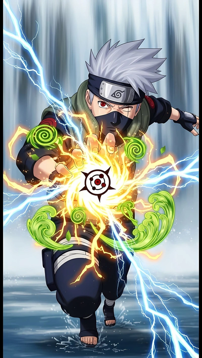Góc nhìn Kakashi ngầu trong tư thế đầy tự tin