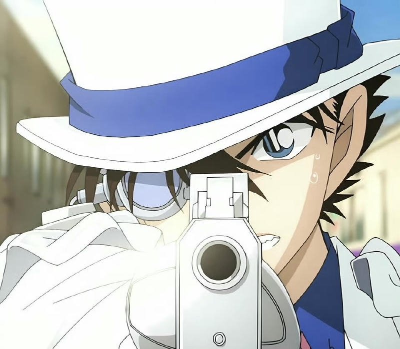 Góc nhìn Kuroba Kaito lạnh lùng phong cách anime