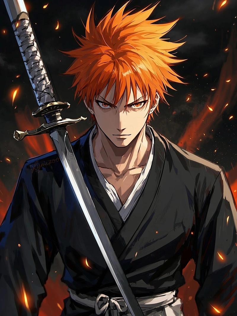 Góc nhìn Kurosaki Ichigo trong khung cảnh đầy cảm xúc