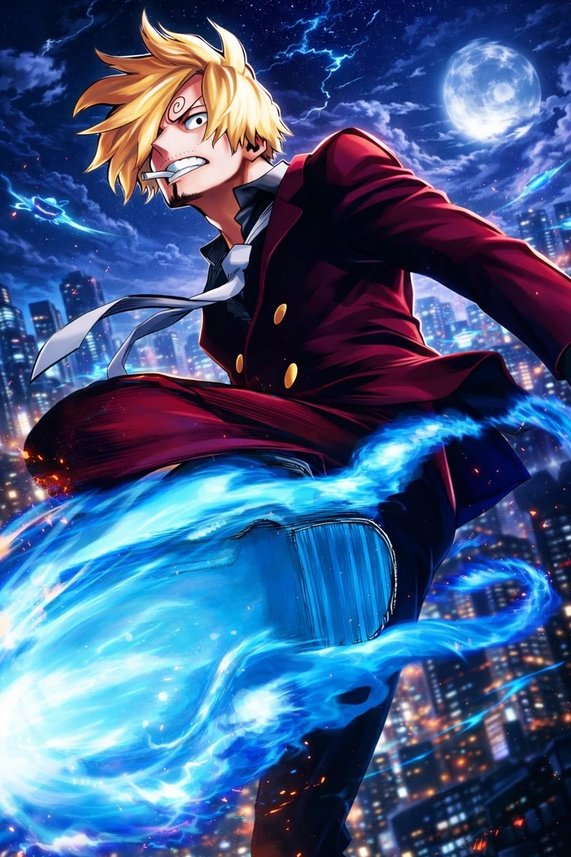 Góc nhìn Sanji cùng ánh mắt tự tin đầy sức hút