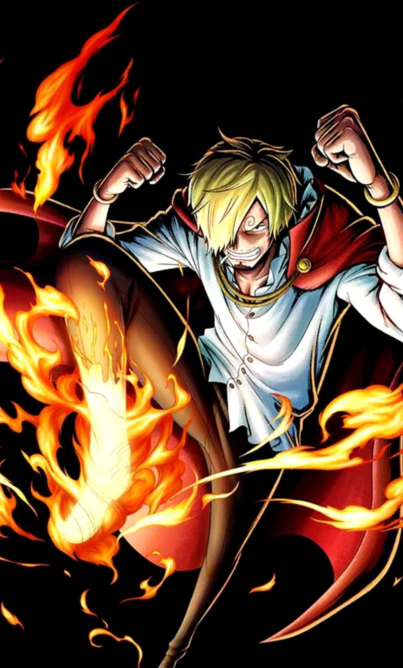 Góc nhìn Sanji với nụ cười nhẹ đặc trưng