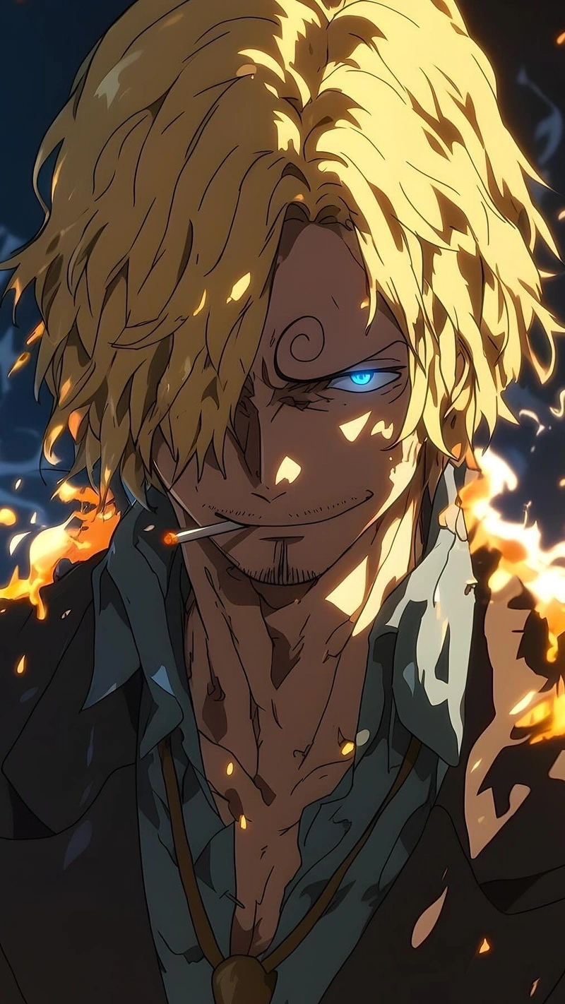 Góc nhìn Sanji với thần thái lạnh đầy cá tính
