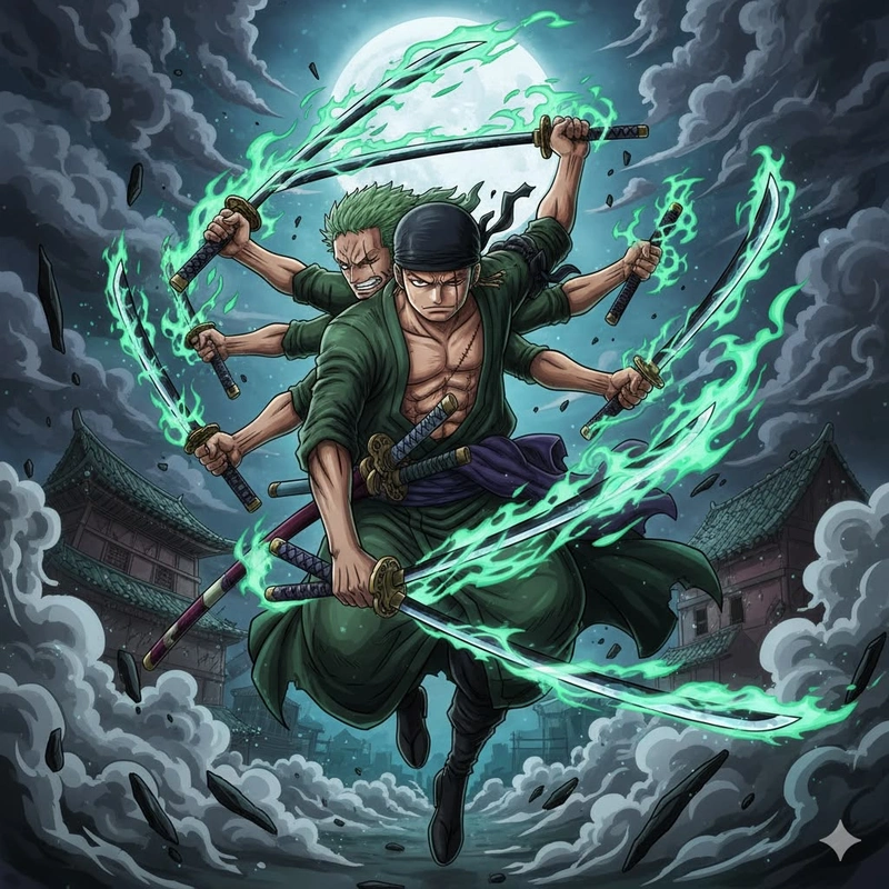 Góc nhìn Zoro trong khoảnh khắc đầy cảm xúc