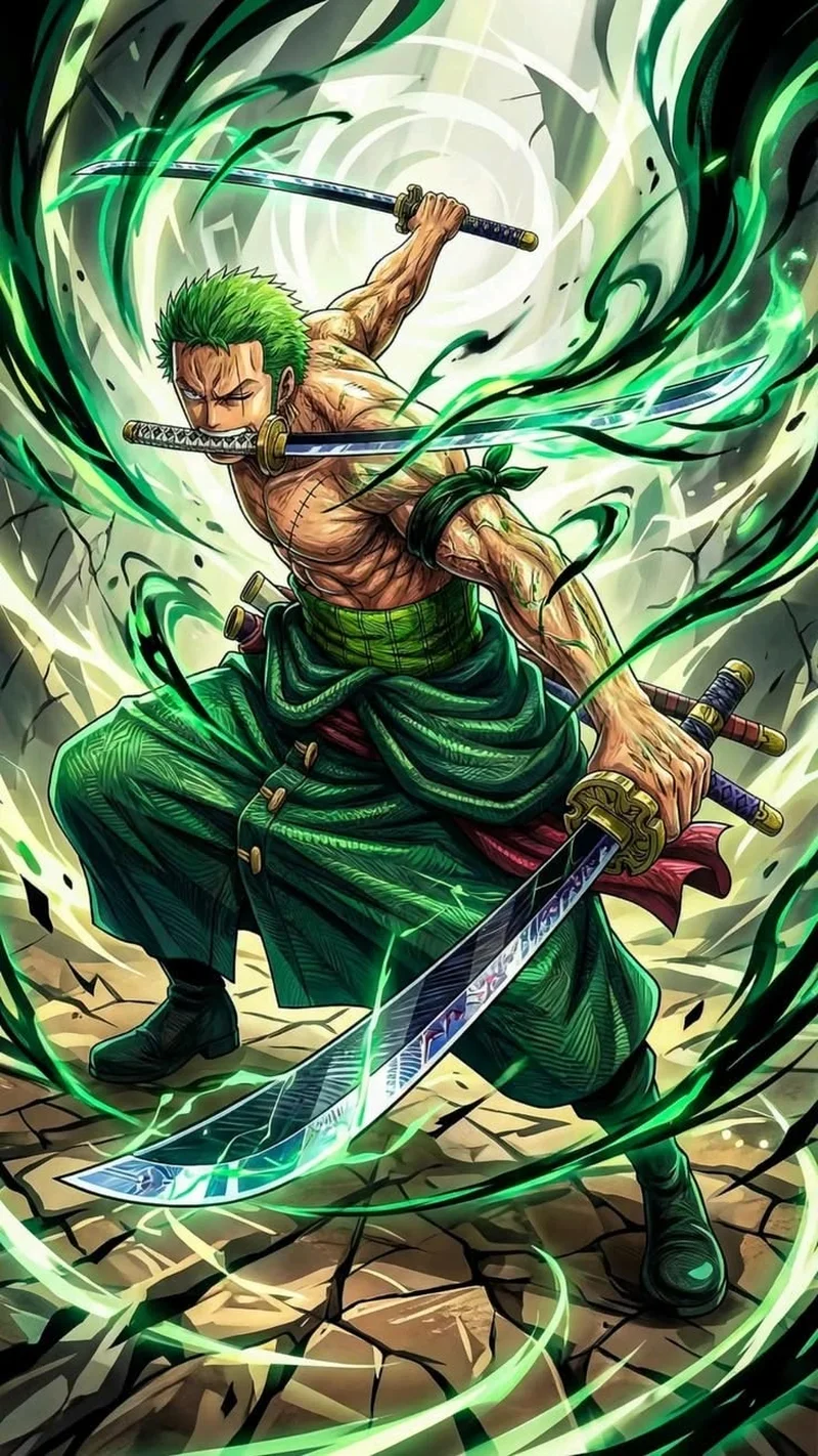 Góc nhìn Zoro với biểu cảm lạnh lùng cuốn hút