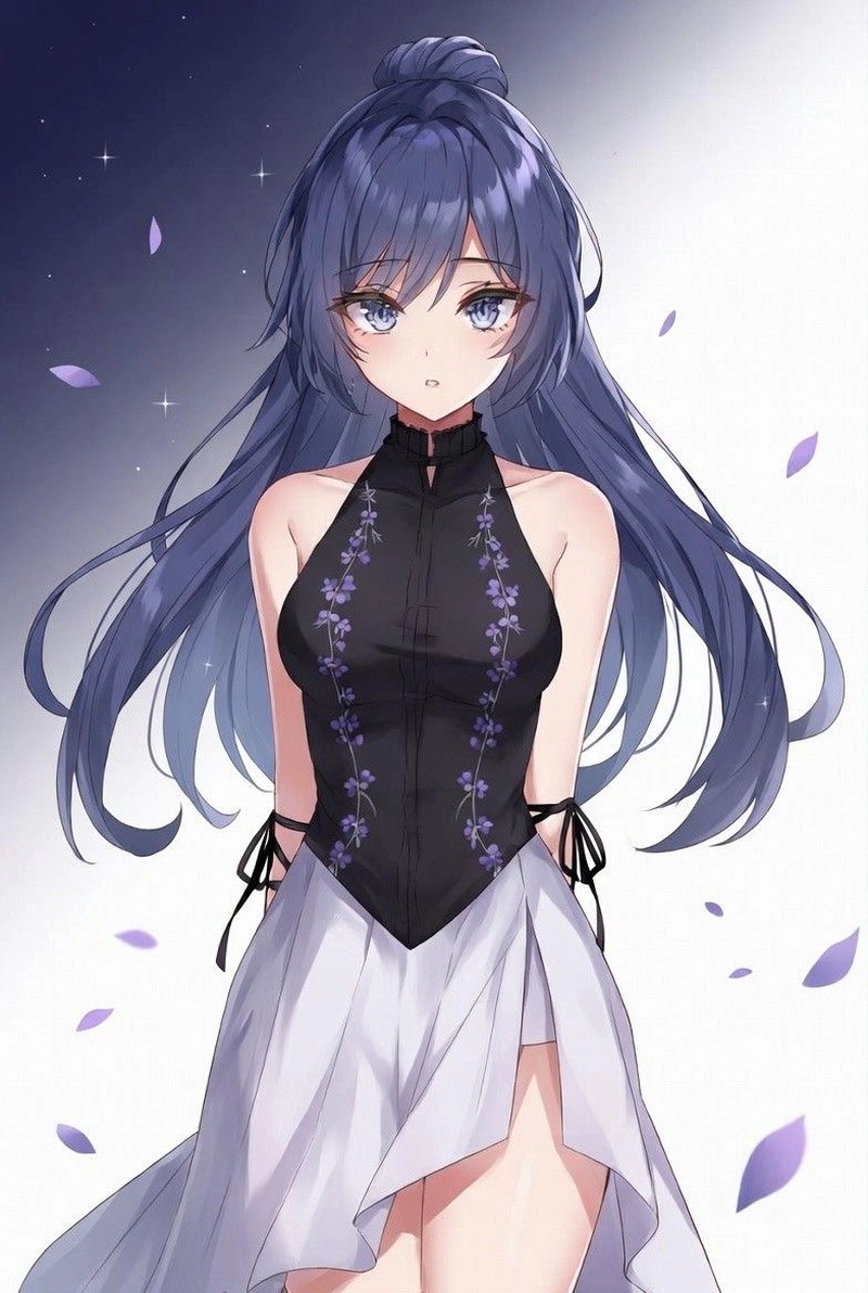 Góc nhìn anime nữ với ánh mắt đầy cảm xúc