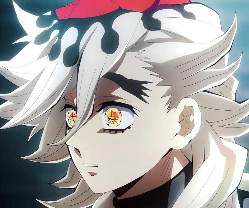 Gương mặt Douma anime biểu cảm lạnh lùng cuốn hút