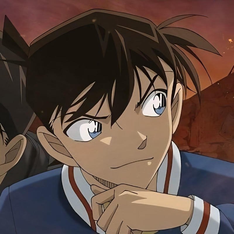 Gương mặt Kudo Shinichi anime mang nét thông minh riêng