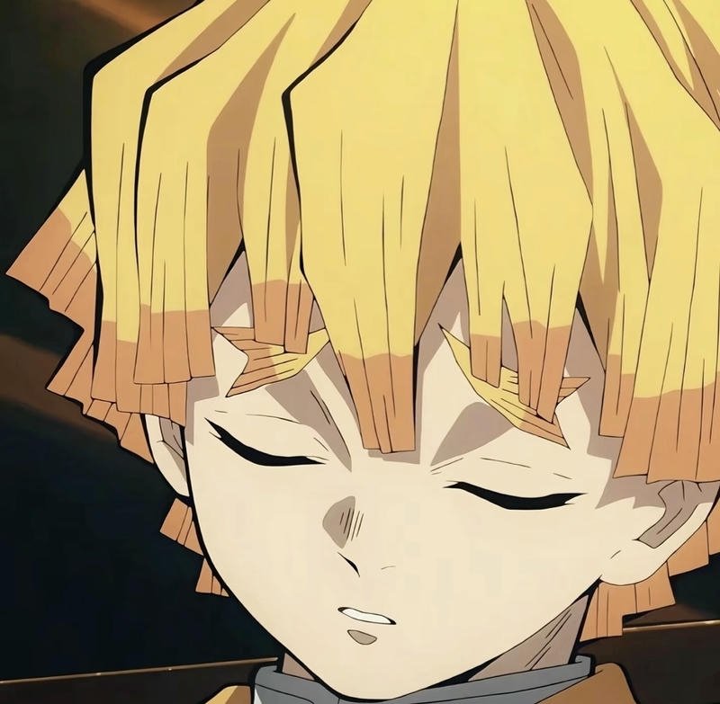 Gương mặt Zenitsu anime nổi bật phong cách riêng biệt