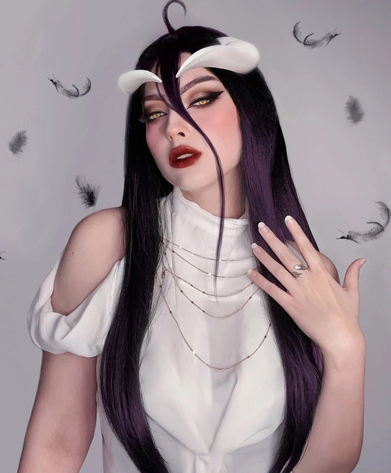 Hình Albedo cosplay vẻ đẹp quyến rũ đầy mê hoặc