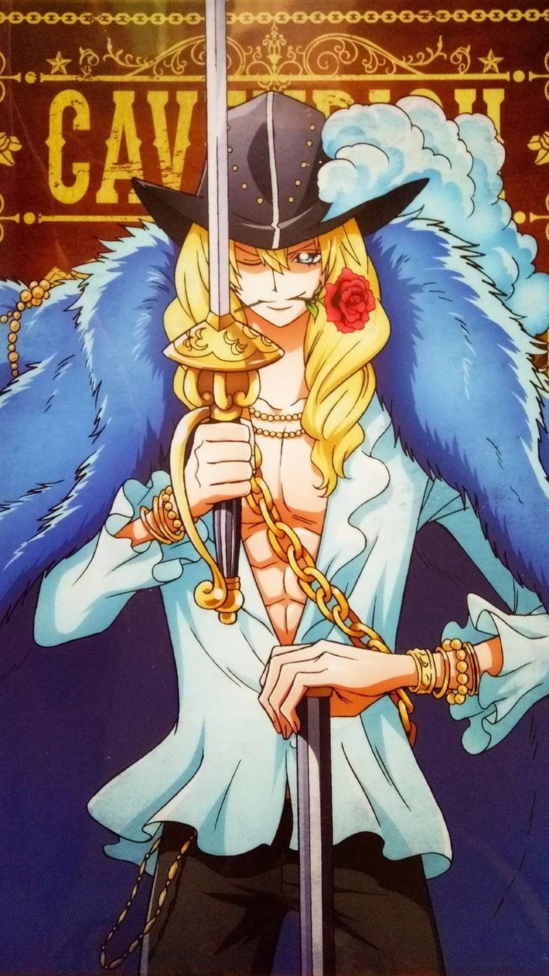 Hình Cavendish One Piece phong cách kiếm sĩ lịch lãm