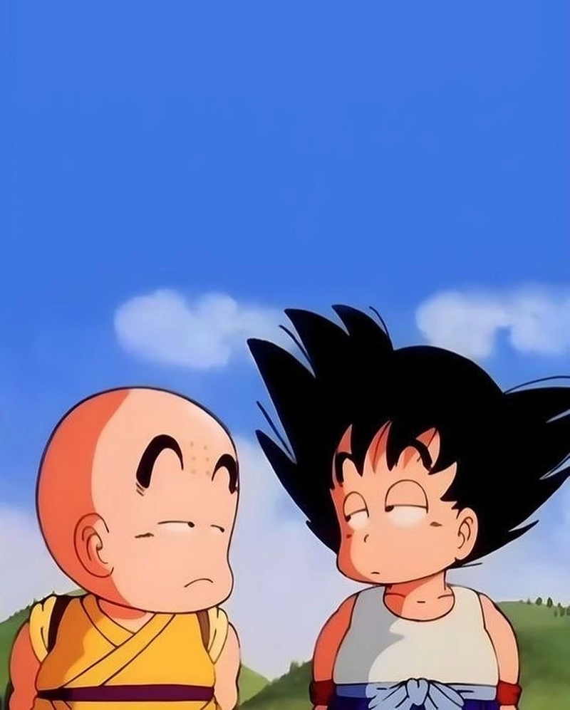 Hình Krillin trong trận chiến kịch tính đầy cảm xúc