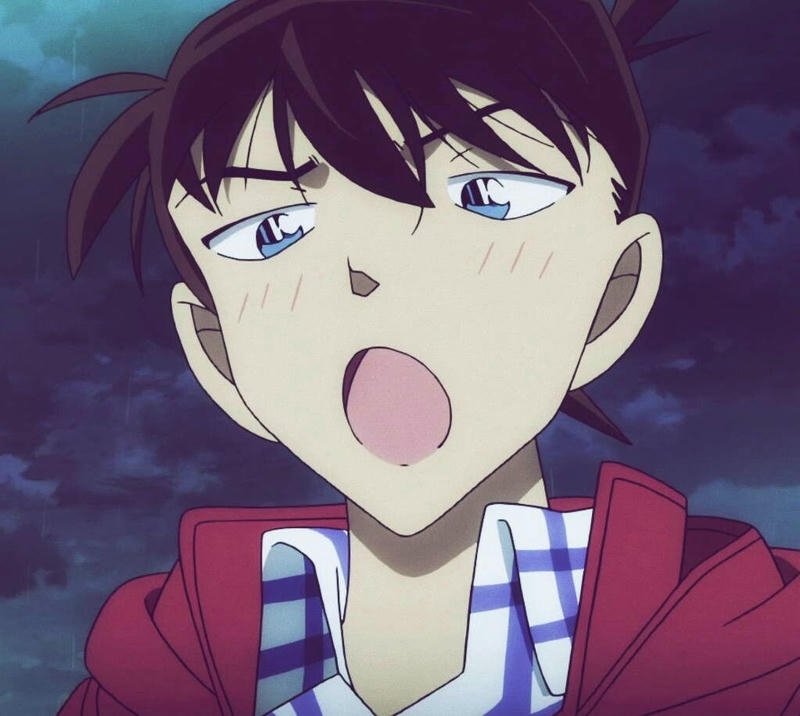 Hình Kudo Shinichi anime mang phong cách trí tuệ nổi bật