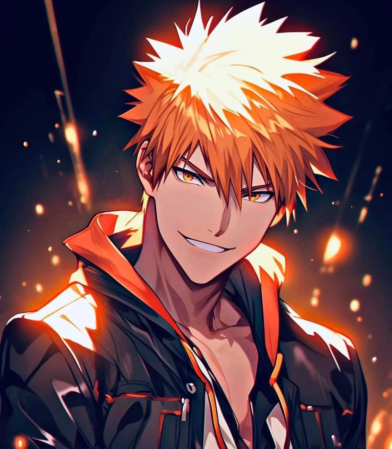 Hình Kurosaki Ichigo cùng diện mạo mạnh mẽ quen thuộc