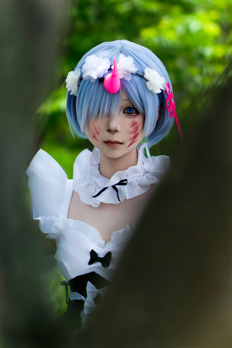 Hình Rem cosplay chuẩn waifu quốc dân được yêu thích