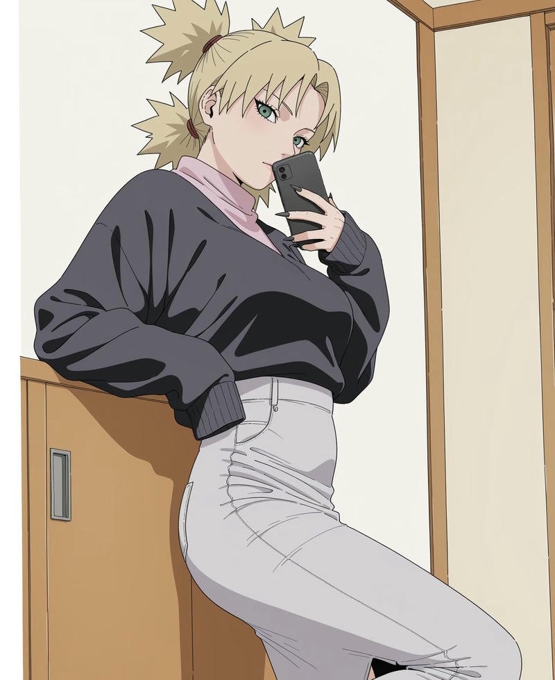 Hình Temari anime mạnh mẽ sắc nét đẹp mắt