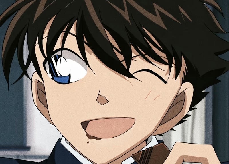 Hình ảnh Kuroba Kaito thần thái tự tin đẹp