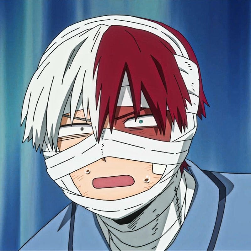 Hình ảnh Shoto Todoroki ngầu đẹp phong cách anime
