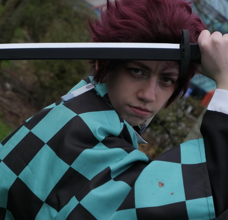 Hình ảnh Tanjiro cosplay được nhiều fan săn đón