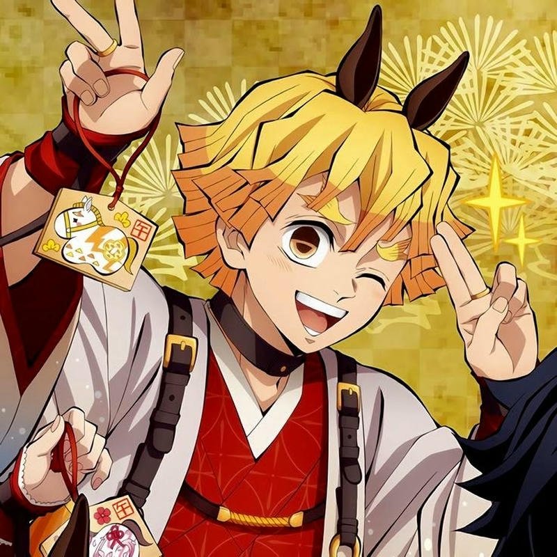 Hình ảnh Zenitsu anime tạo điểm nhấn nổi bật riêng