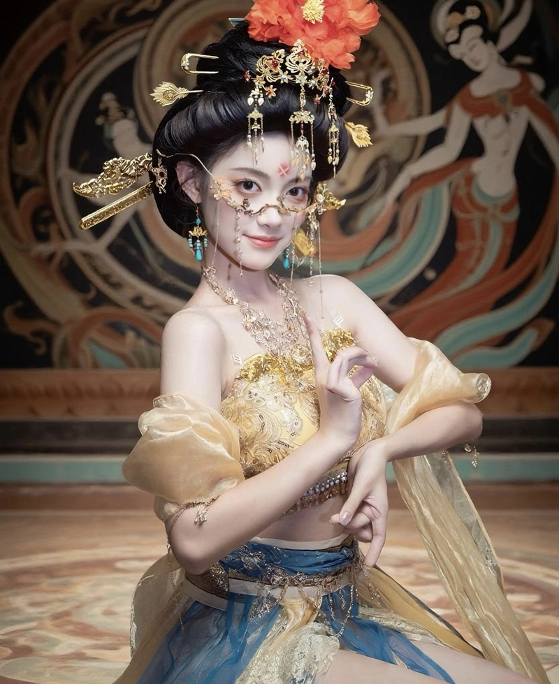 Hình ảnh cosplay cổ trang nổi bật với cổ phục