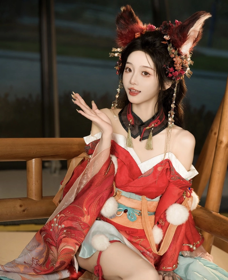 Hình ảnh cosplay cổ trang tỷ tỷ muội muội