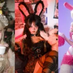 Hình ảnh gái xinh cosplay thỏ thumbnail