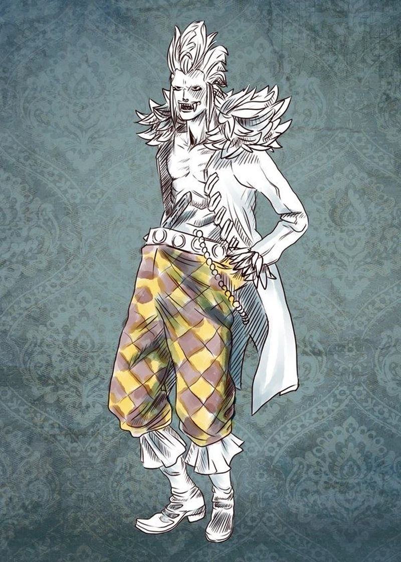 Hình anime Bartolomeo phong cách mạnh mẽ nổi bật